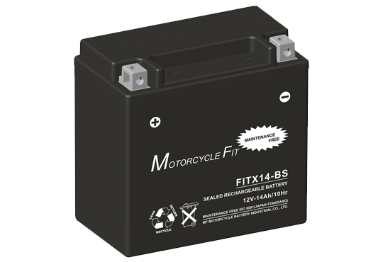 Aki Motor Motorcyclefit FITX14-BS