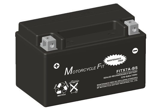 Aki Motor Motorcyclefit FITX7A-BS