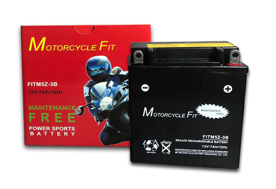 Motorcycle Fit Motorcycle Batteries FITM5Z-3B