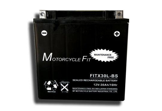 Motorcycle Fit Motorcycle Batteries FITX30L-BS