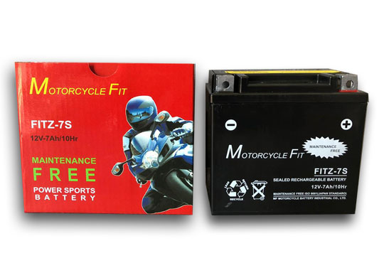 Motorcycle Fit Motorcycle Batteries FITZ-7S